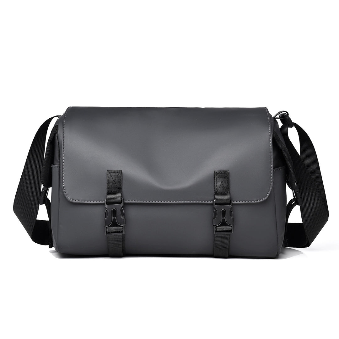 Modular Messenger Bag with Water-Repellent Material and Adjustable Shoulder Strap Kalsten