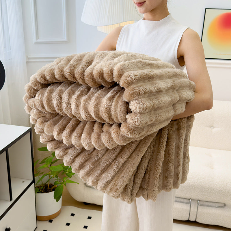 Women's Luxurious Plush Fleece Blanket