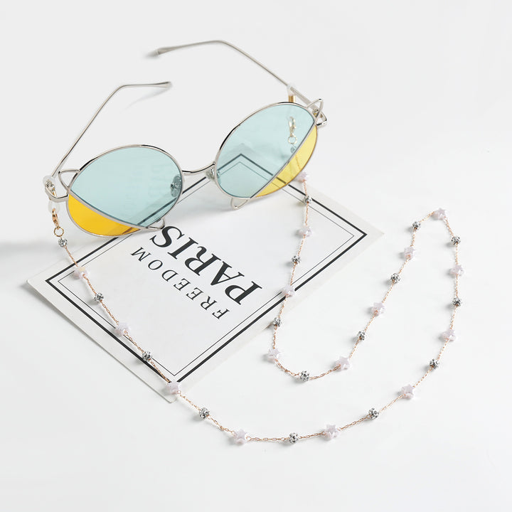 Elegantly Beaded Eyewear Chain kalsten