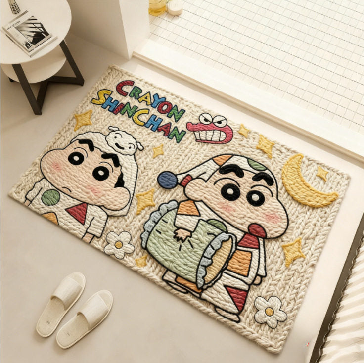 Cartoon Themed Home Mat for Interiors