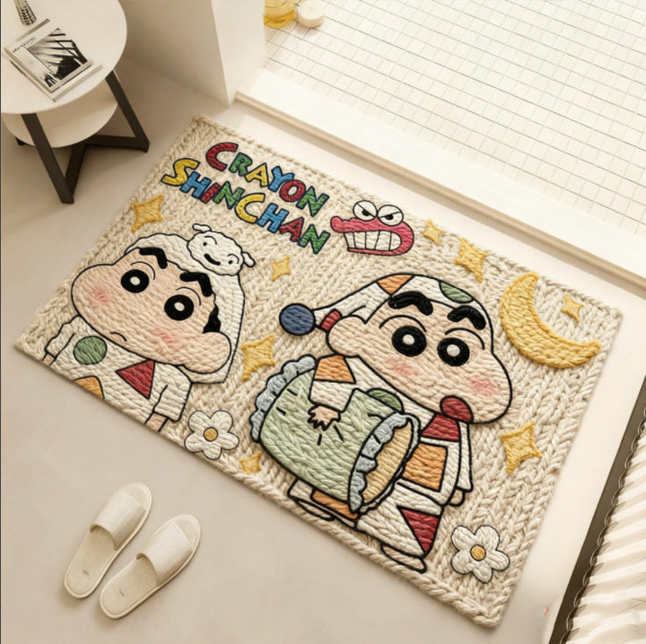 Cartoon Themed Home Mat for Interiors