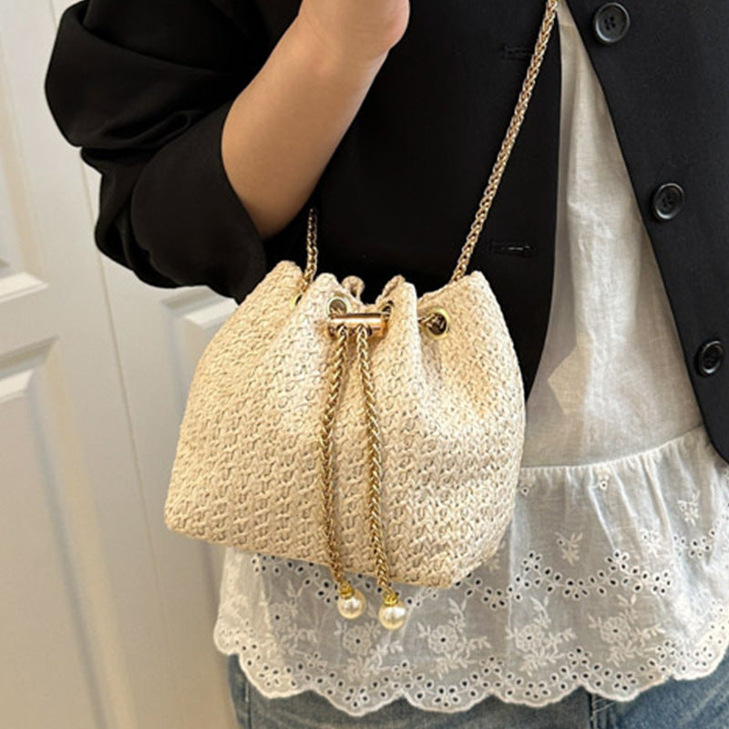 Drawstring Clutch Bag