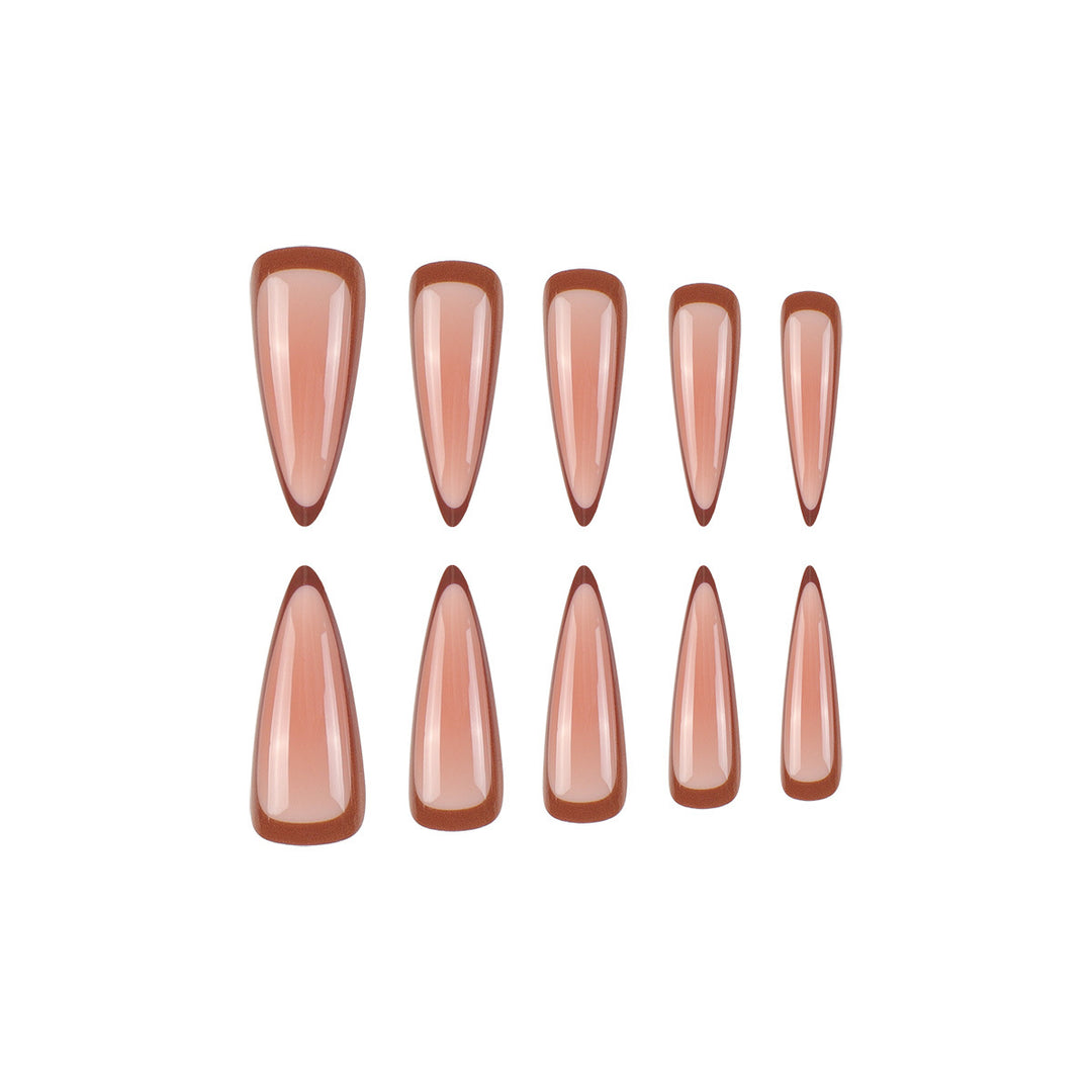 Stiletto Press-On Nail Art Kalsten