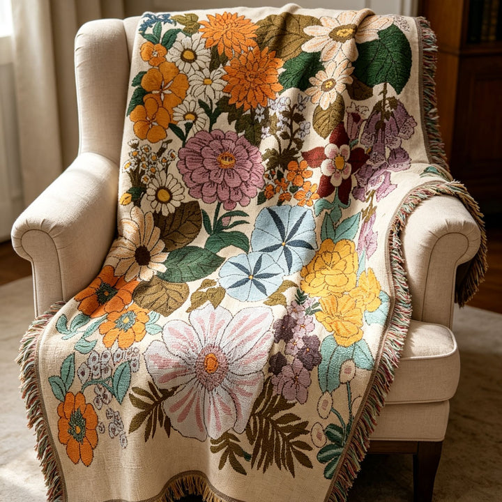 Decorative Animal-Themed Throw Blanket