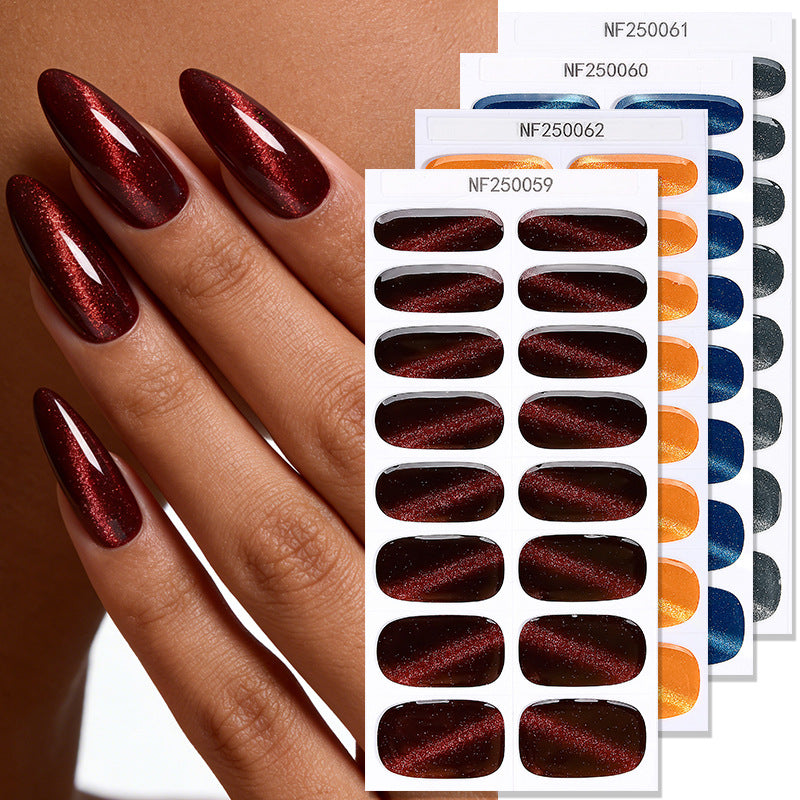 Sparkling Glossy Nail Wraps