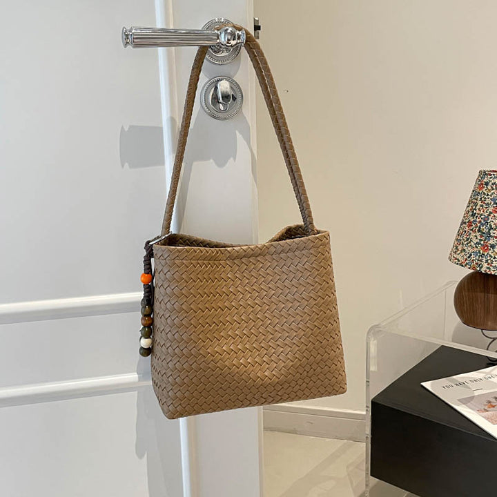 Handcrafted ven Leather Tote Kalsten
