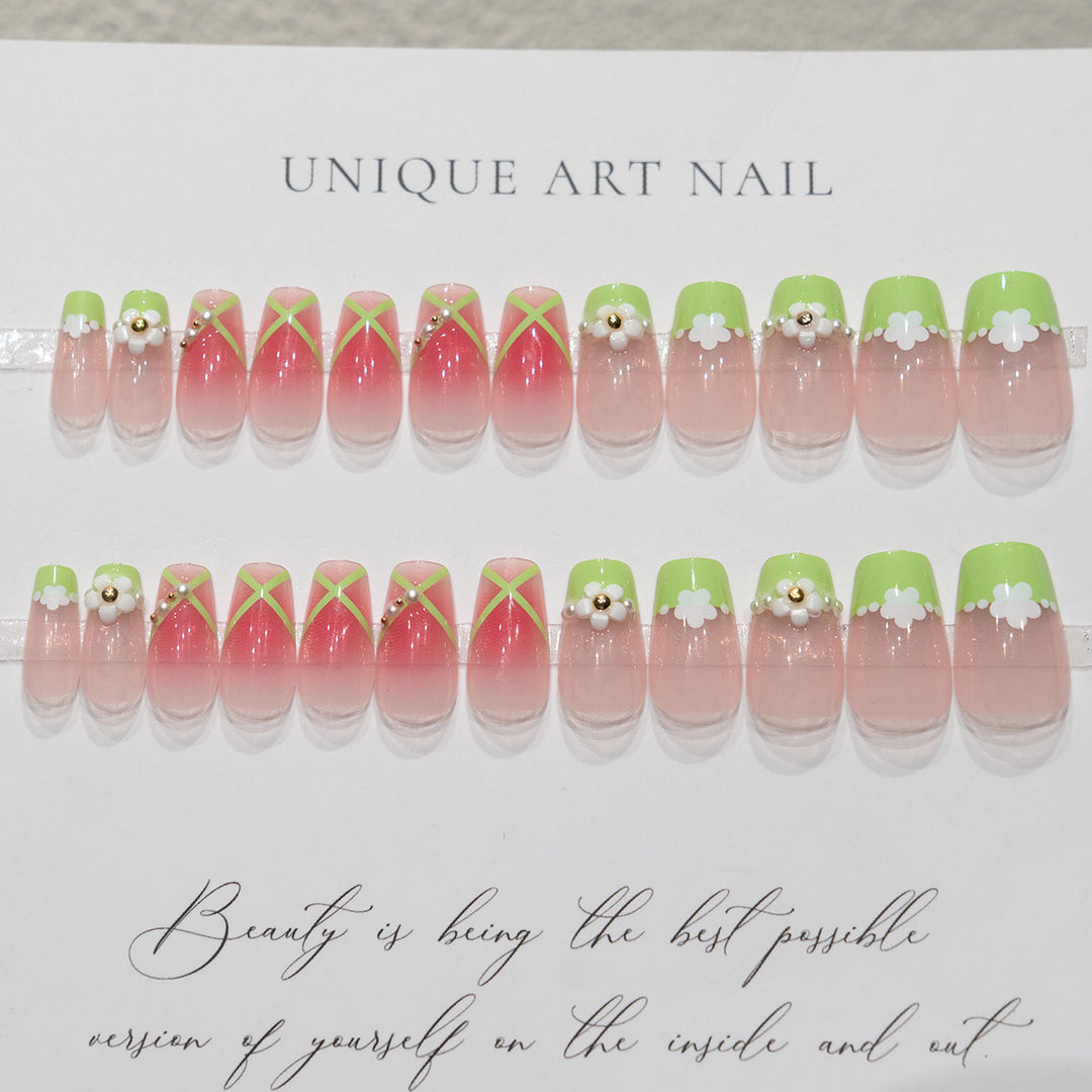 Decorative Floral Nail Art