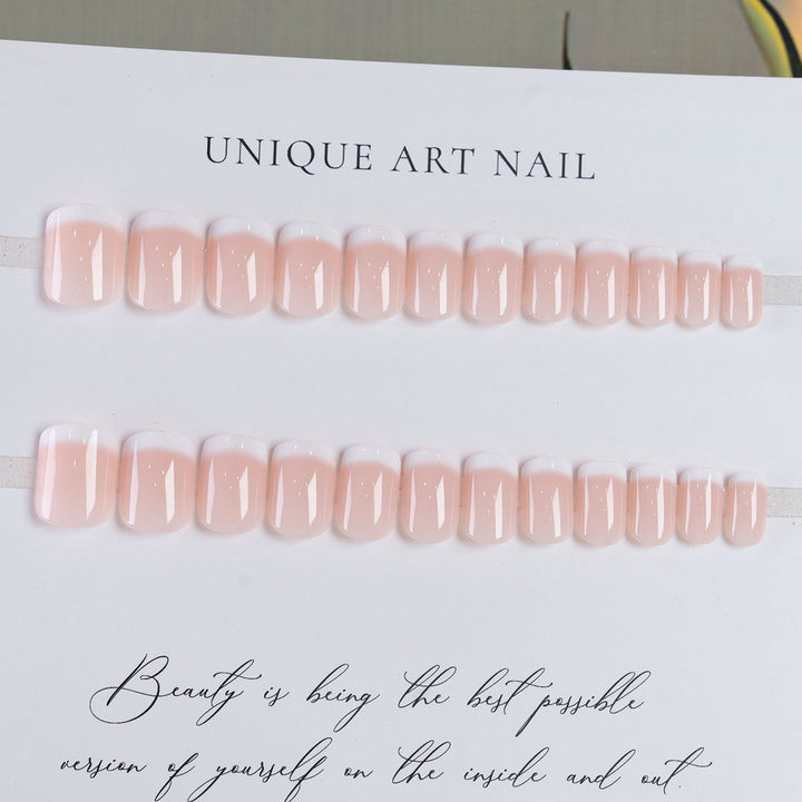 French Tip Nail Art