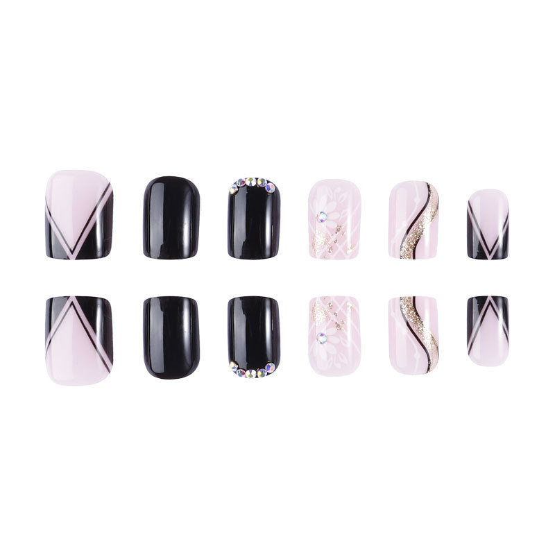 Decorative Press-On Nail Set