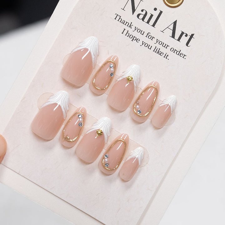 Glamorous Decorative Press-On Nails