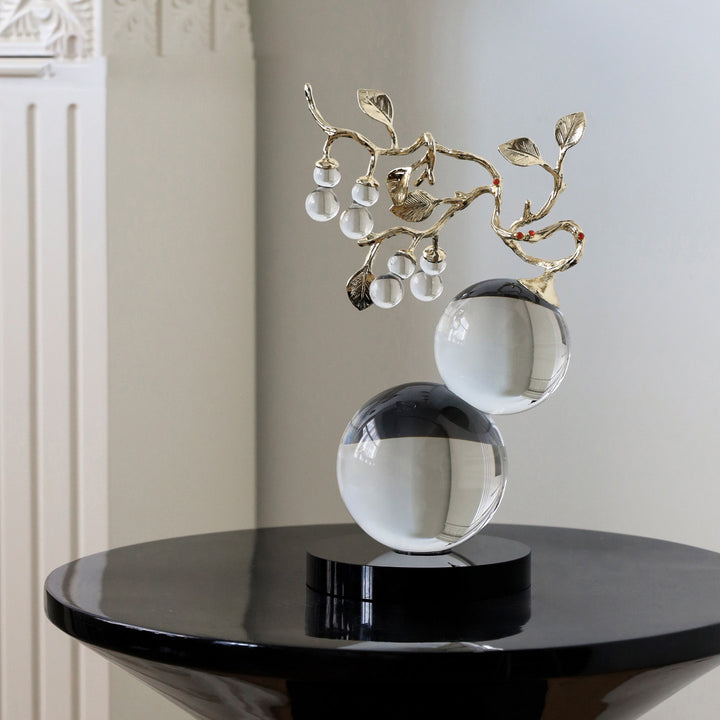 Artistic Botanical Sculpture