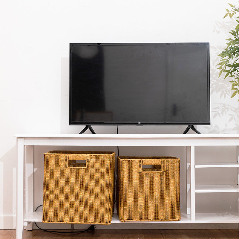 Rectangular Woven Storage Basket Kalsten