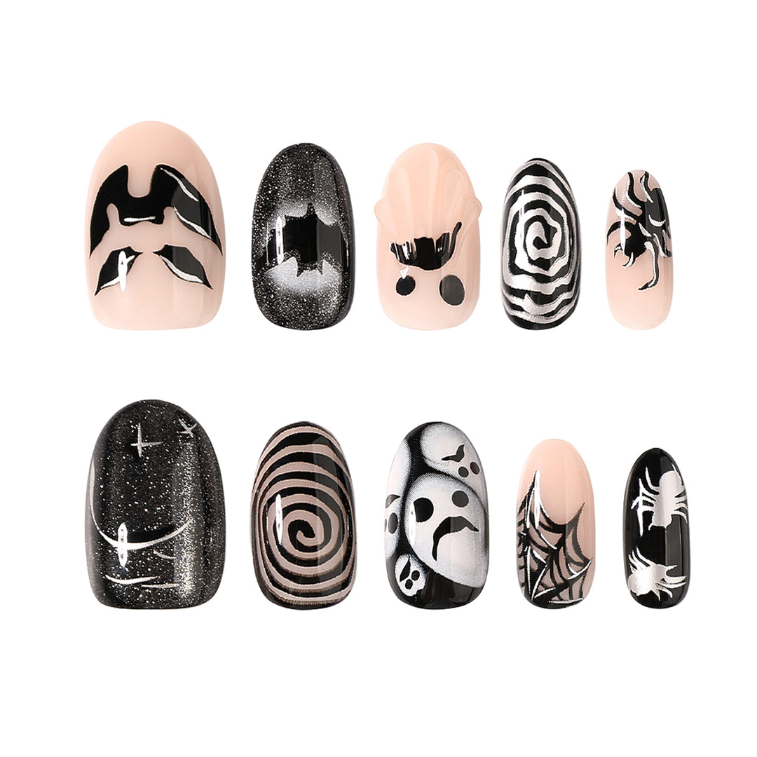 Creative Halloween Nail Art with Unique Designs Kalsten