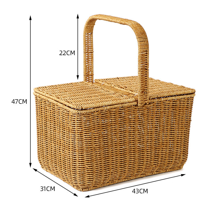 Woven Picnic Basket Kalsten