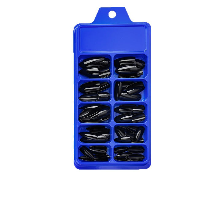 Elegant Almond-Shaped Press-On Nail Tips Set
