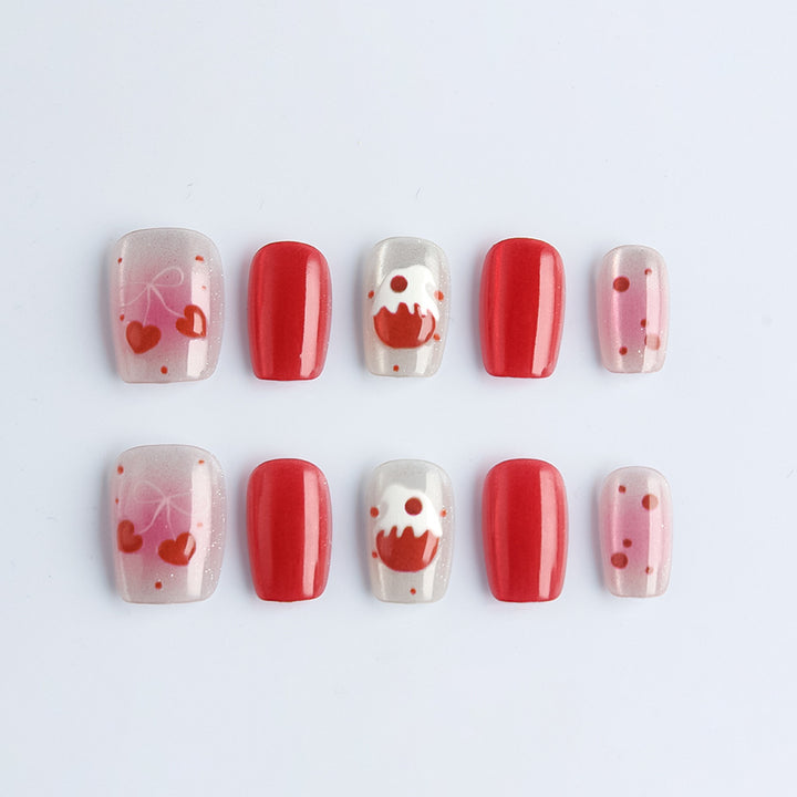 Decorative Themed Press-On Nail Set Kalsten
