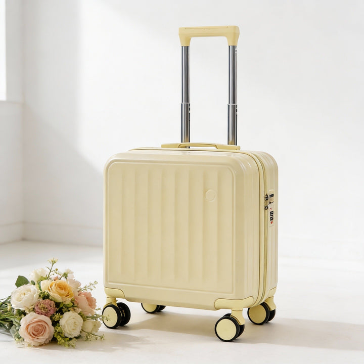 hardshell carry-on suitcase with telescopic handle and 360 degree spinner wheels Kalsten