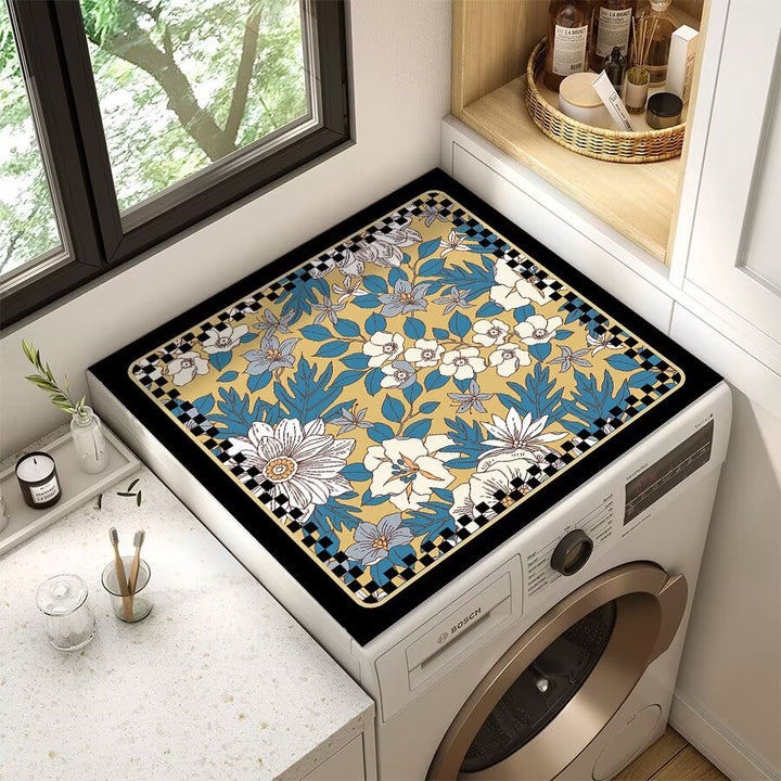 Floral Patterned Laundry Room Top Cover Kalsten