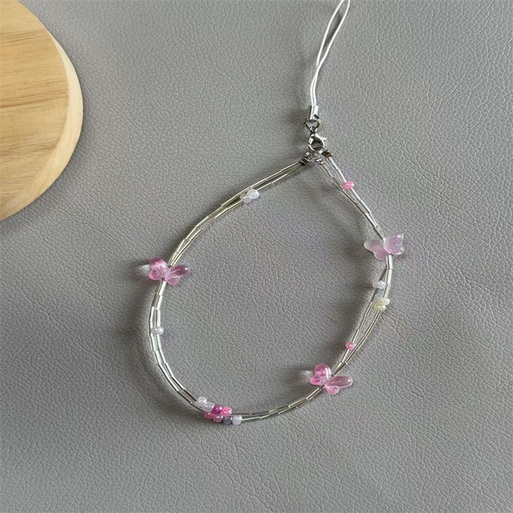 Decorative Butterfly Charm Eyewear Lanyard Kalsten