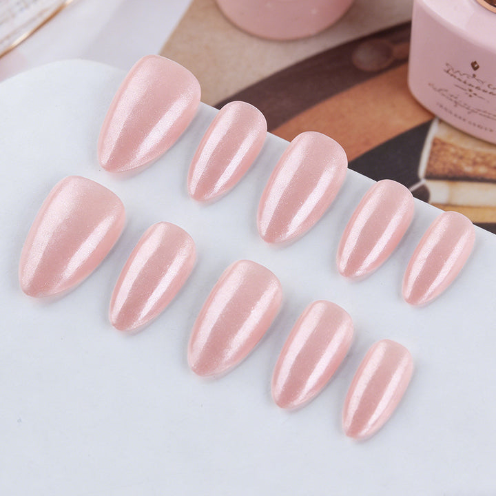 Elegant Almond-Shaped Press-On Nails Kalsten