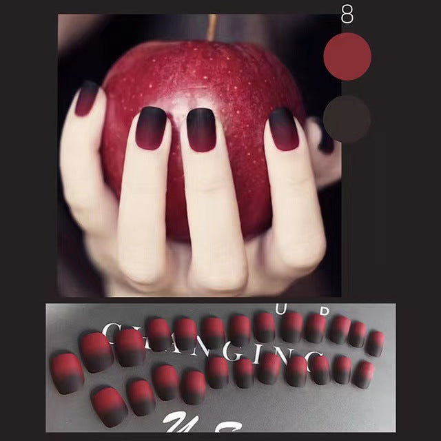 Artificial nails with elegant ombre effect Kalsten