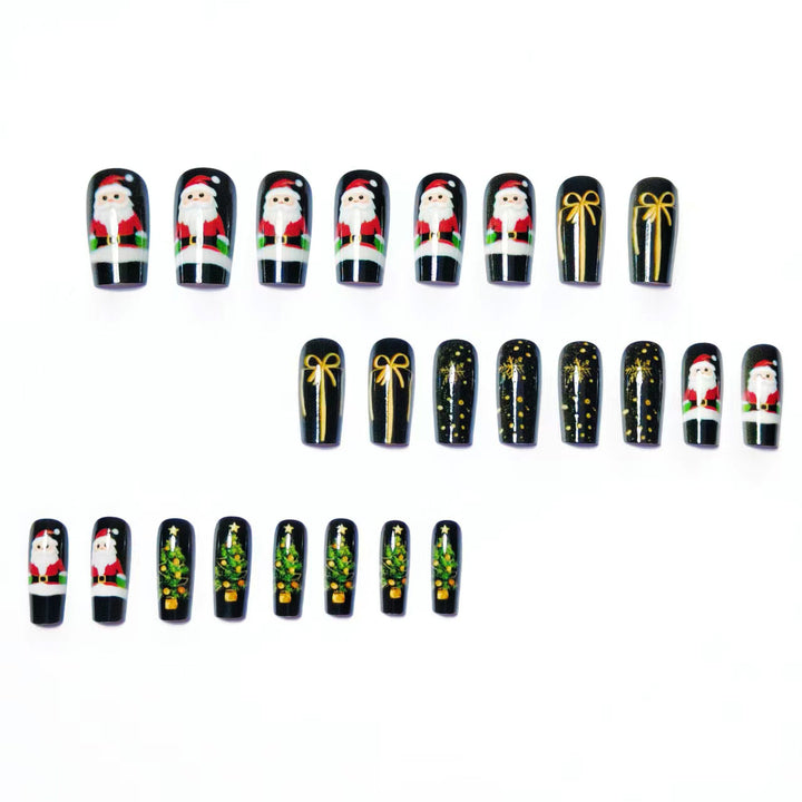 Holiday-Themed 3D Decorative Nail Art Kalsten