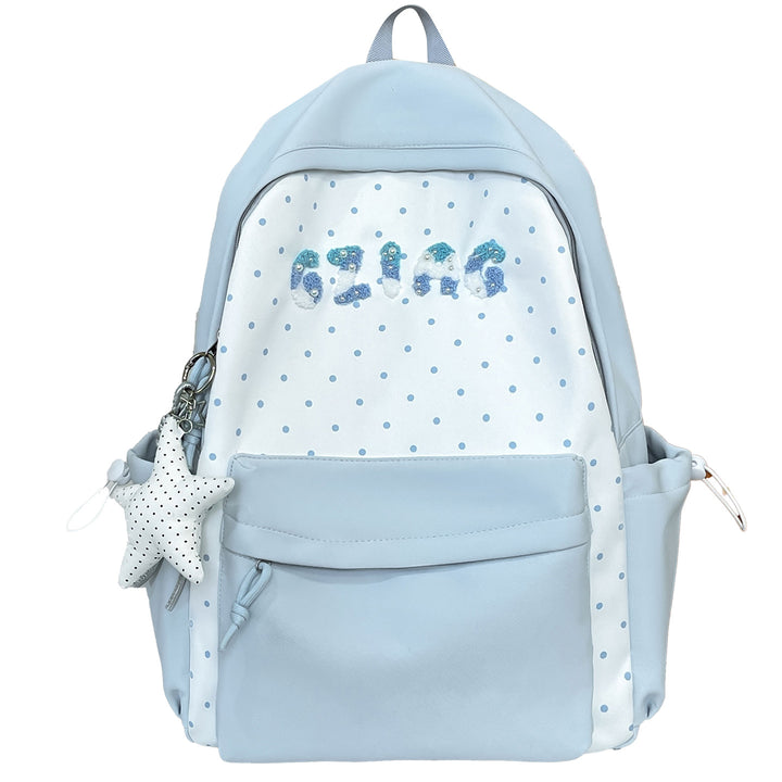 Cute Polka Dot Patterned Backpack Kalsten