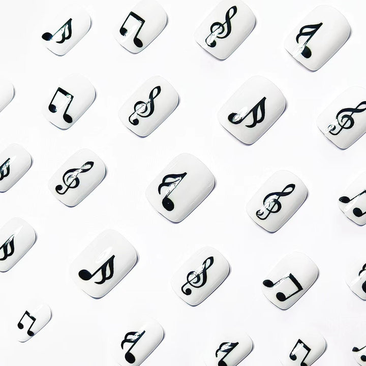 Musical Note Nail Art Kalsten