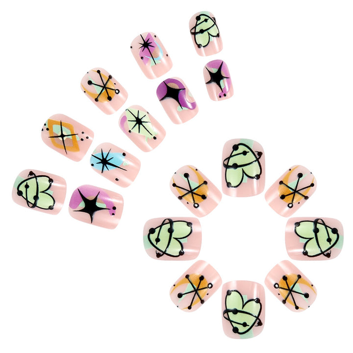 Artistic Abstract Nail Art Kalsten
