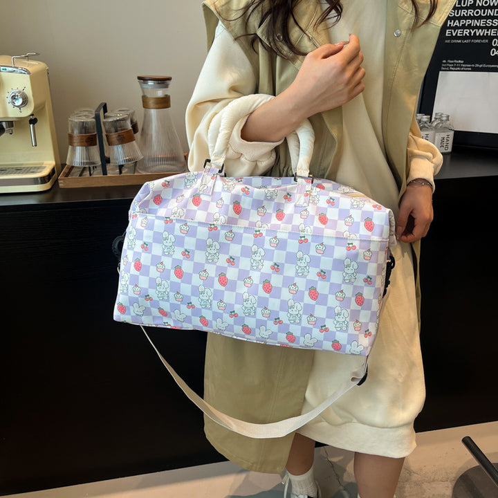 Cute Cartoon Pattern Travel Tote