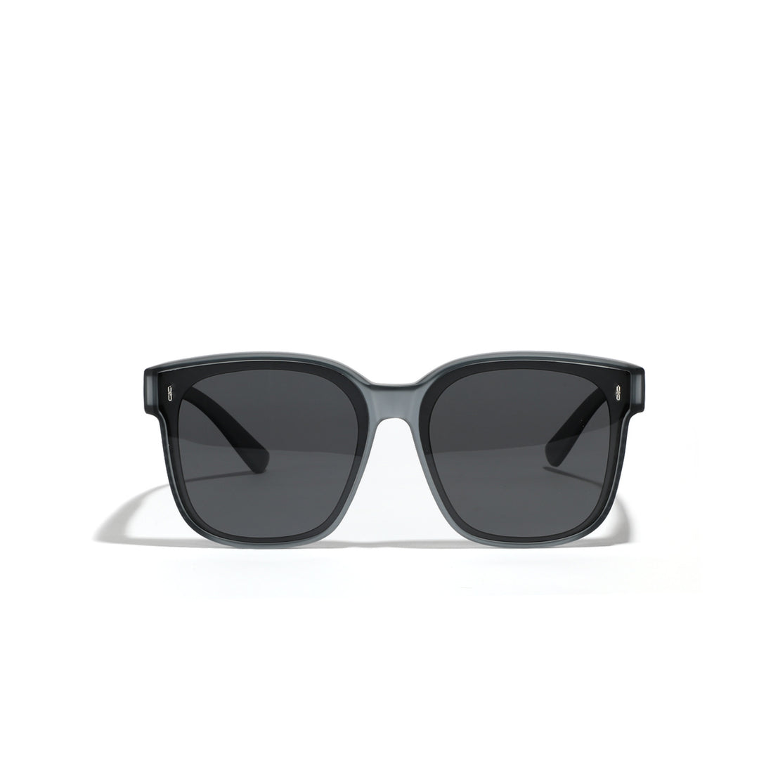 Women's square sunglasses with modern, glossy frame and UV protection Kalsten