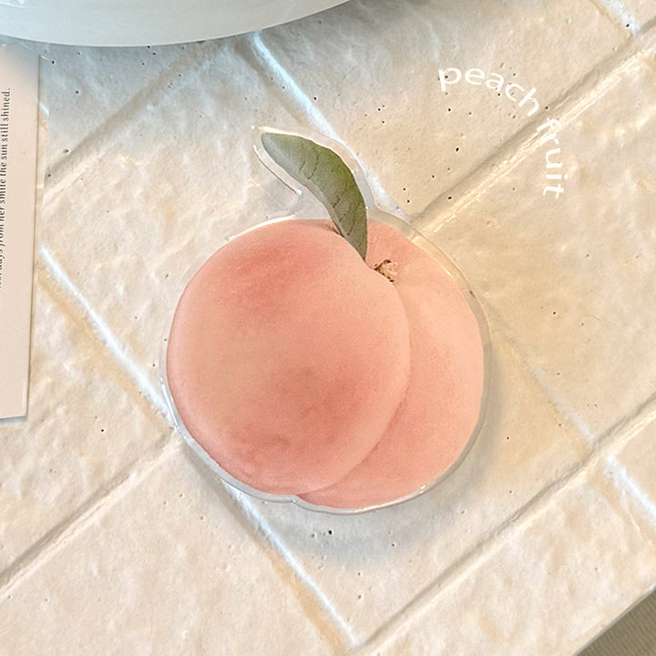 Original refrigerator magnet in peach design Kalsten