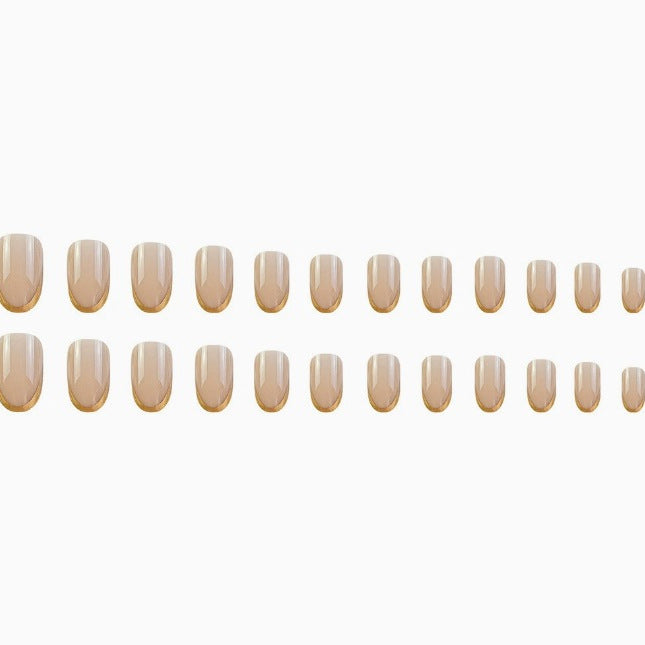 Elegant French Tip Nail Art Set Kalsten