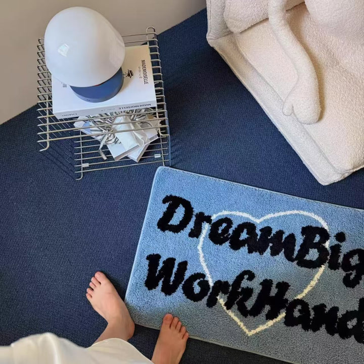 Inspirational Phrase Bath Mat Kalsten