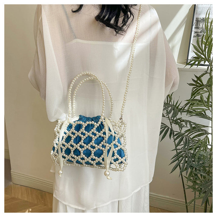 Elegant Pearled Evening Handbag