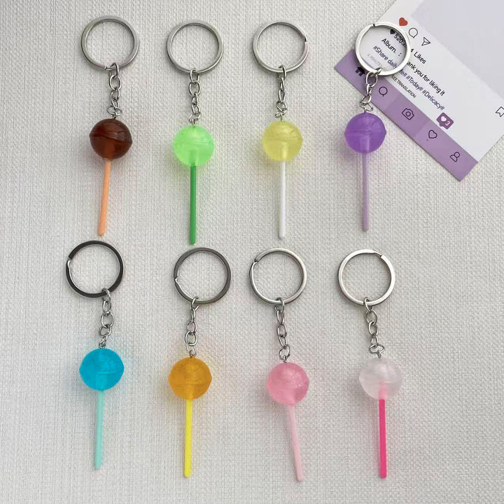 Lollipop-Inspired Keychain Kalsten
