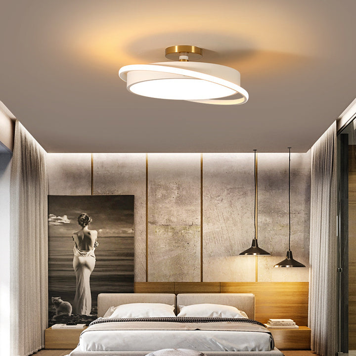 Modern Swirl Ceiling Light