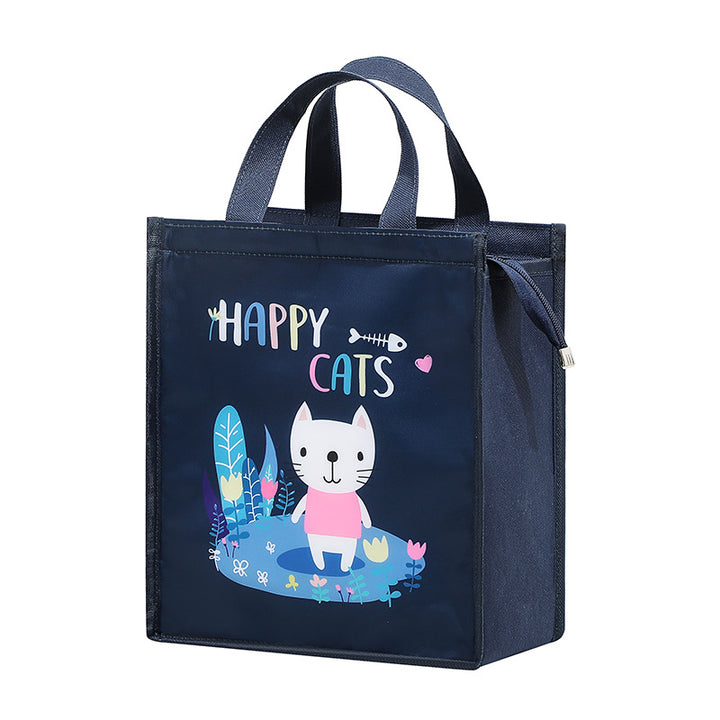 Insulated Cartoon Fox Lunch Bag
