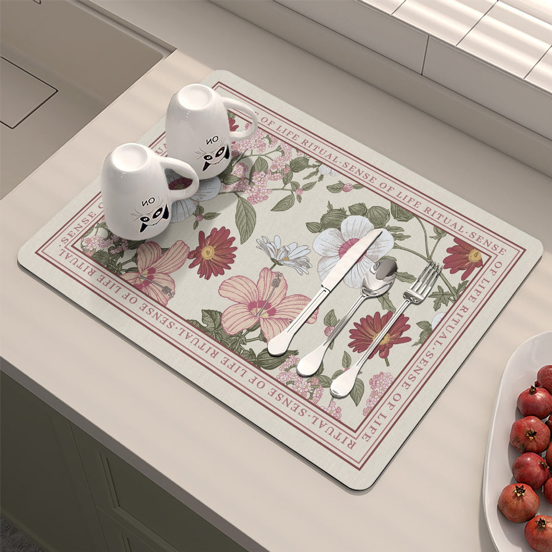 Decorative Kitchen Comfort Mat