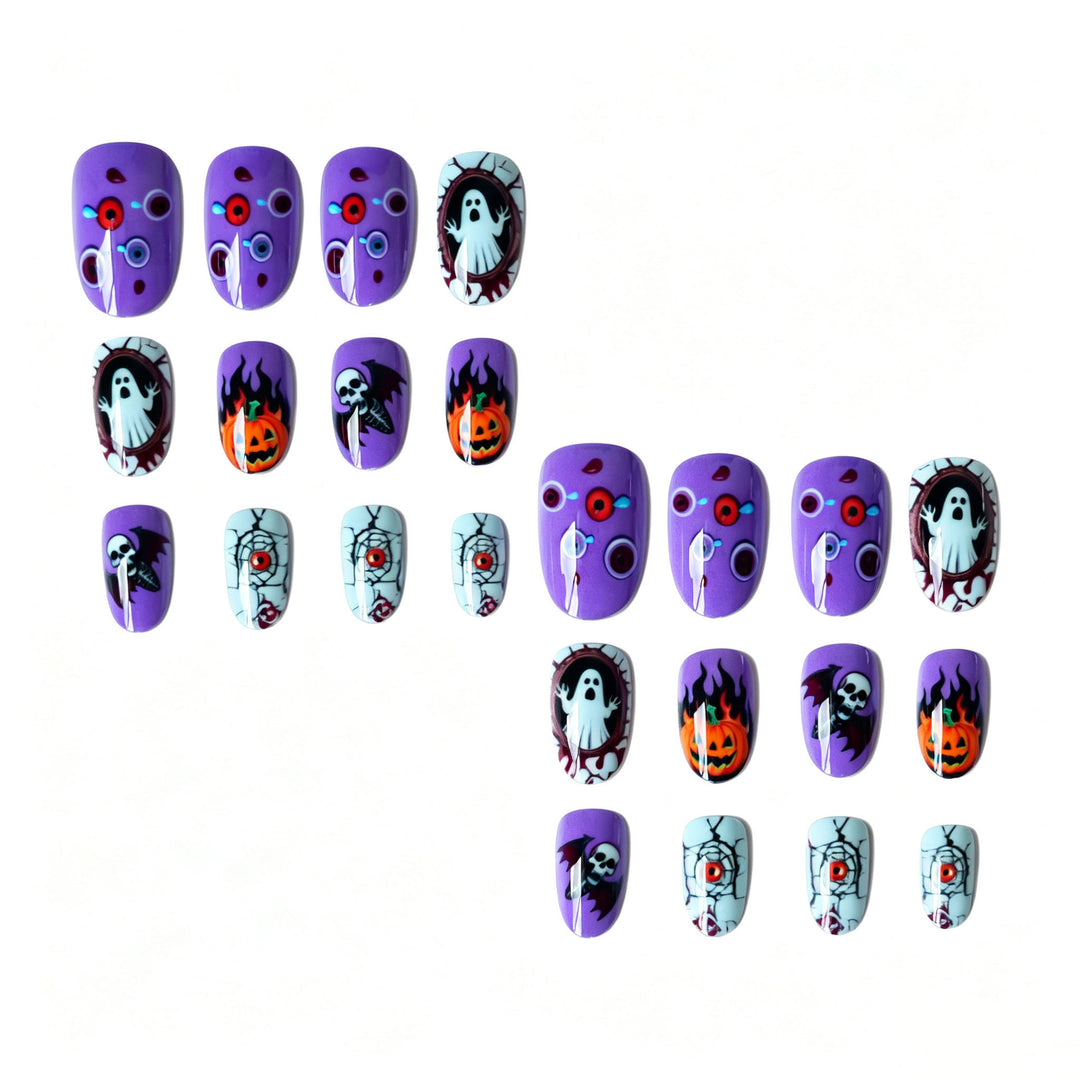 Halloween-Themed Nail Art Set  1790957727