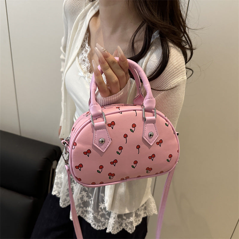 Playful Cherry Print Handbag Kalsten