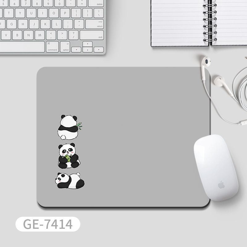 Cute Panda Theme Desk Mat