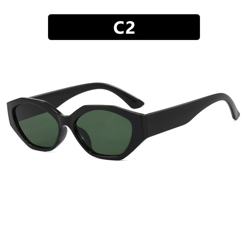Women's stylish sunglasses in modern geometric design with protective UV filter Kalsten