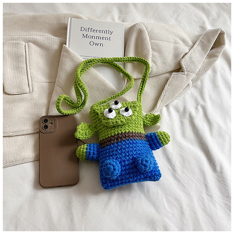Crochet Character Mini Backpack