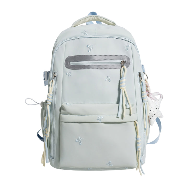 Decorative Floral Embroidered Backpack Kalsten