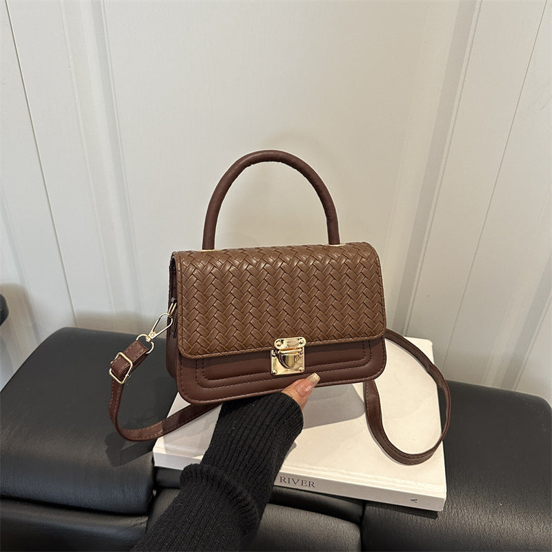 Woven Handheld Satchel