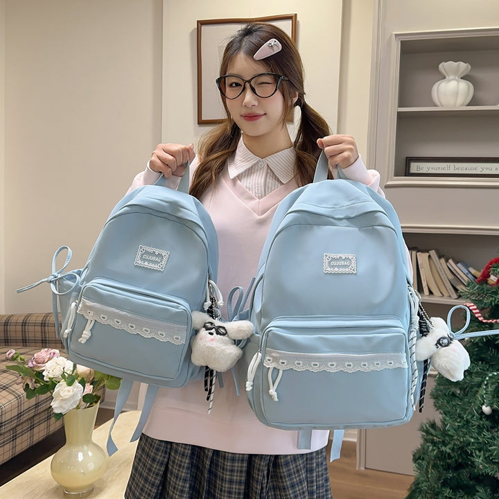Stylish Compact Mini Backpack with Cute Accents Kalsten