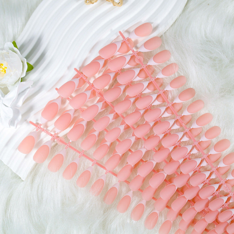 Artificial nails with elegant French cut Kalsten