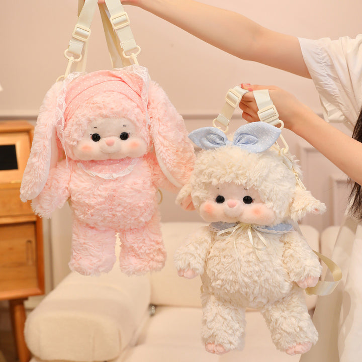 Plush Backpack in Cute Rabbit Design Kalsten