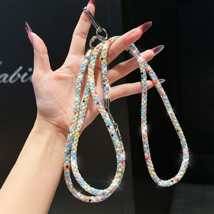 Sparkling Rhinestone Phone Strap Kalsten